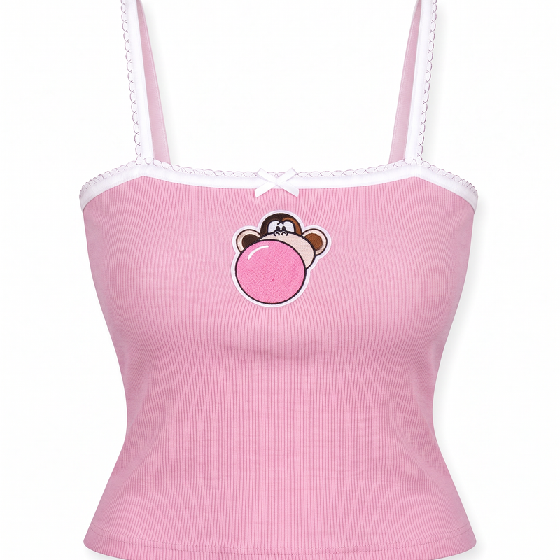 Bubblegum - Bobby Jack Cami  Top - Pink