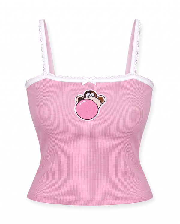 Bubblegum - Bobby Jack Cami  Top - Pink