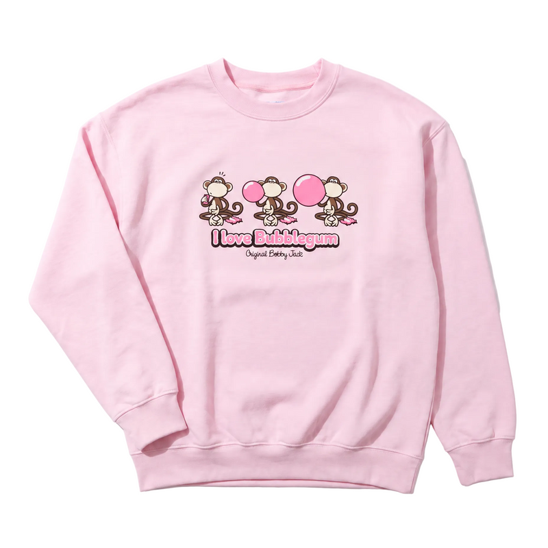 Bubblegum - Bobby Jack Crew Sweatshirt - Pink