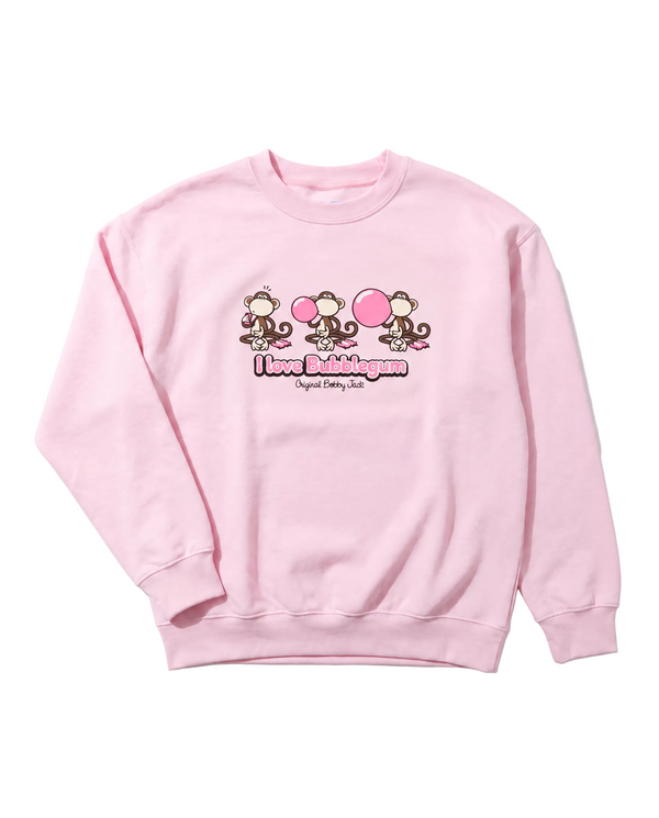 Bubblegum - Bobby Jack Crew Sweatshirt - Pink