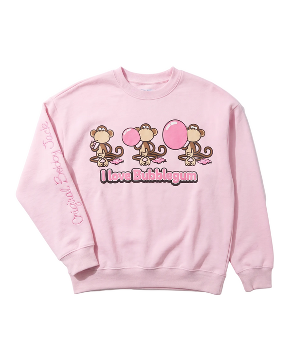 Bubblegum - Bobby Jack Oversized Premium Sweatshirt - Pink