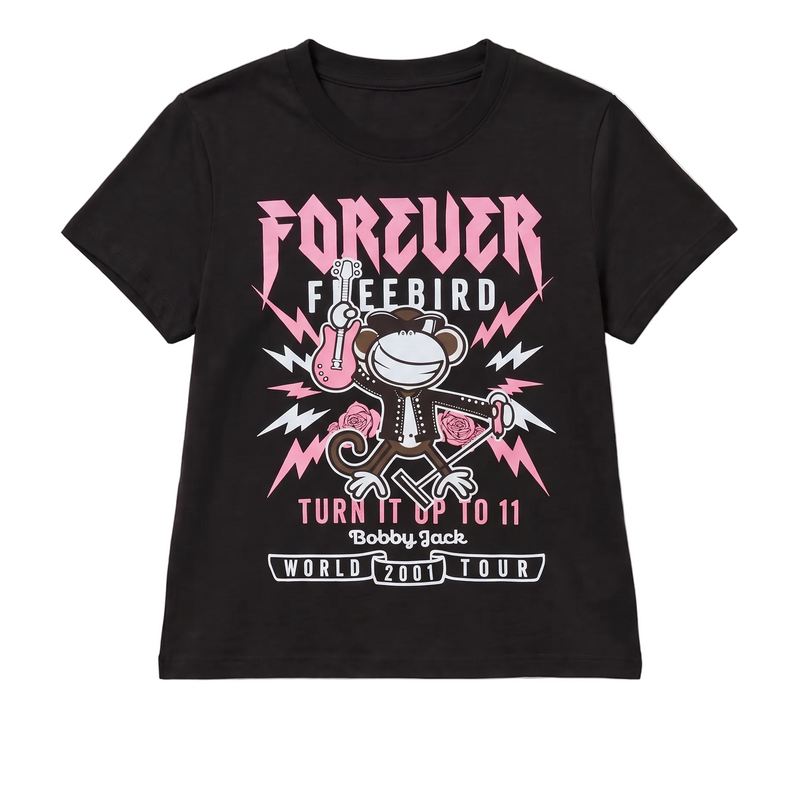 Freebird- Bobby Jack T-Shirt - Black