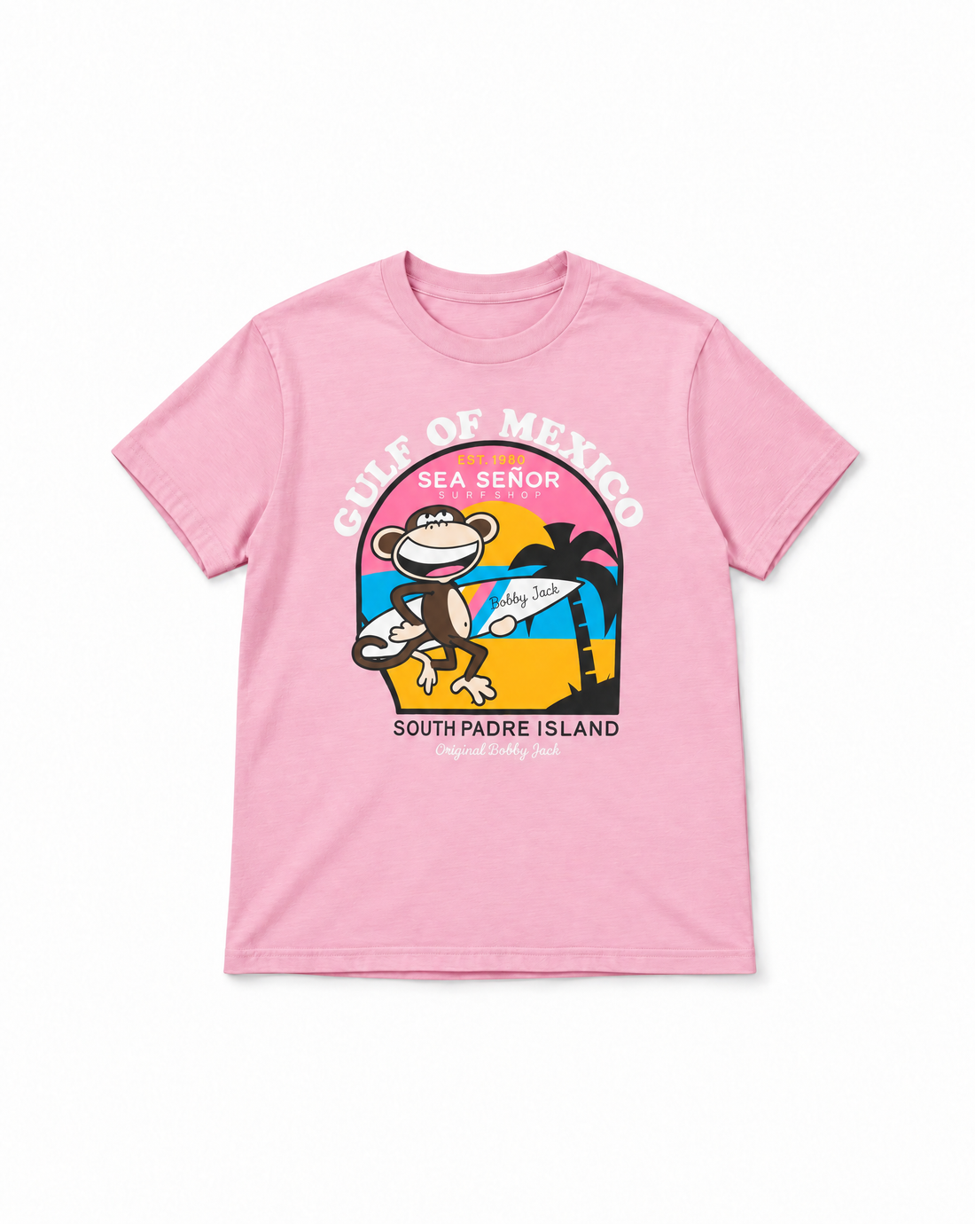 Gulf Of Mexico - Bobby Jack Unisex T-Shirt - Pink — image 1
