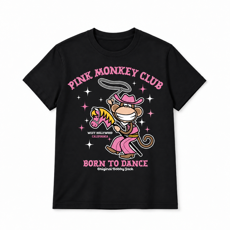 The Club - Bobby Jack Rhinestone Unisex T-Shirt - Black
