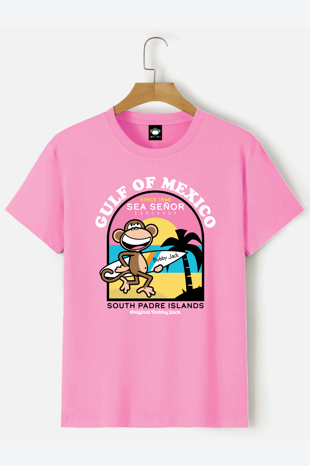 Sea Señor - Boyfriend T-Shirt - Pink