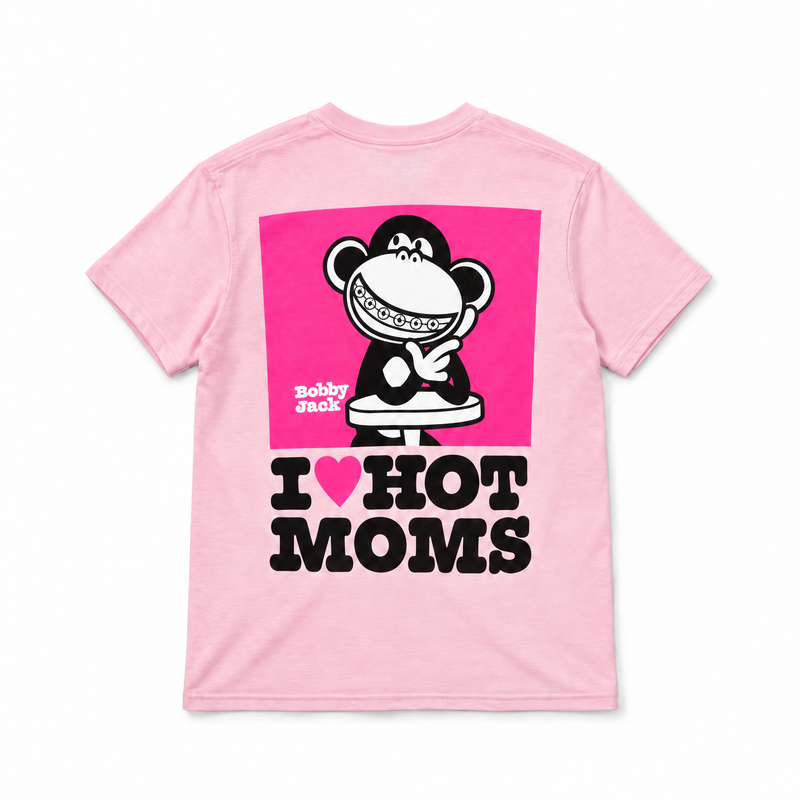 Hot Mom - Bobby Jack Limited Unisex T-Shirt - Pink