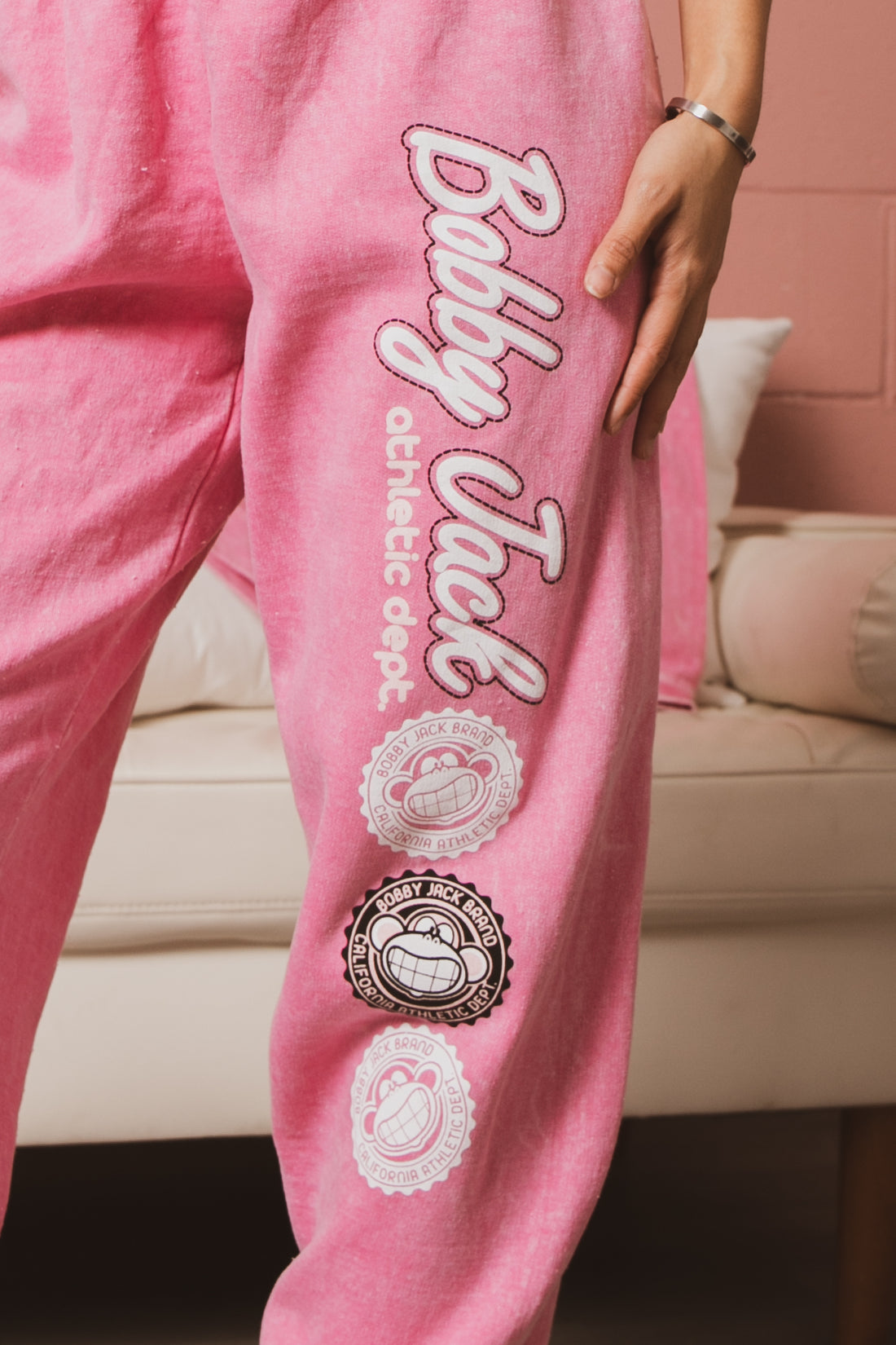Athletics - Bobby Jack Vintage Sweatpants - Pink — image 4