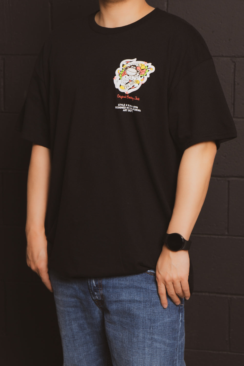 Lucky - Bobby Jack Limited Unisex T-Shirt - Black — image 7