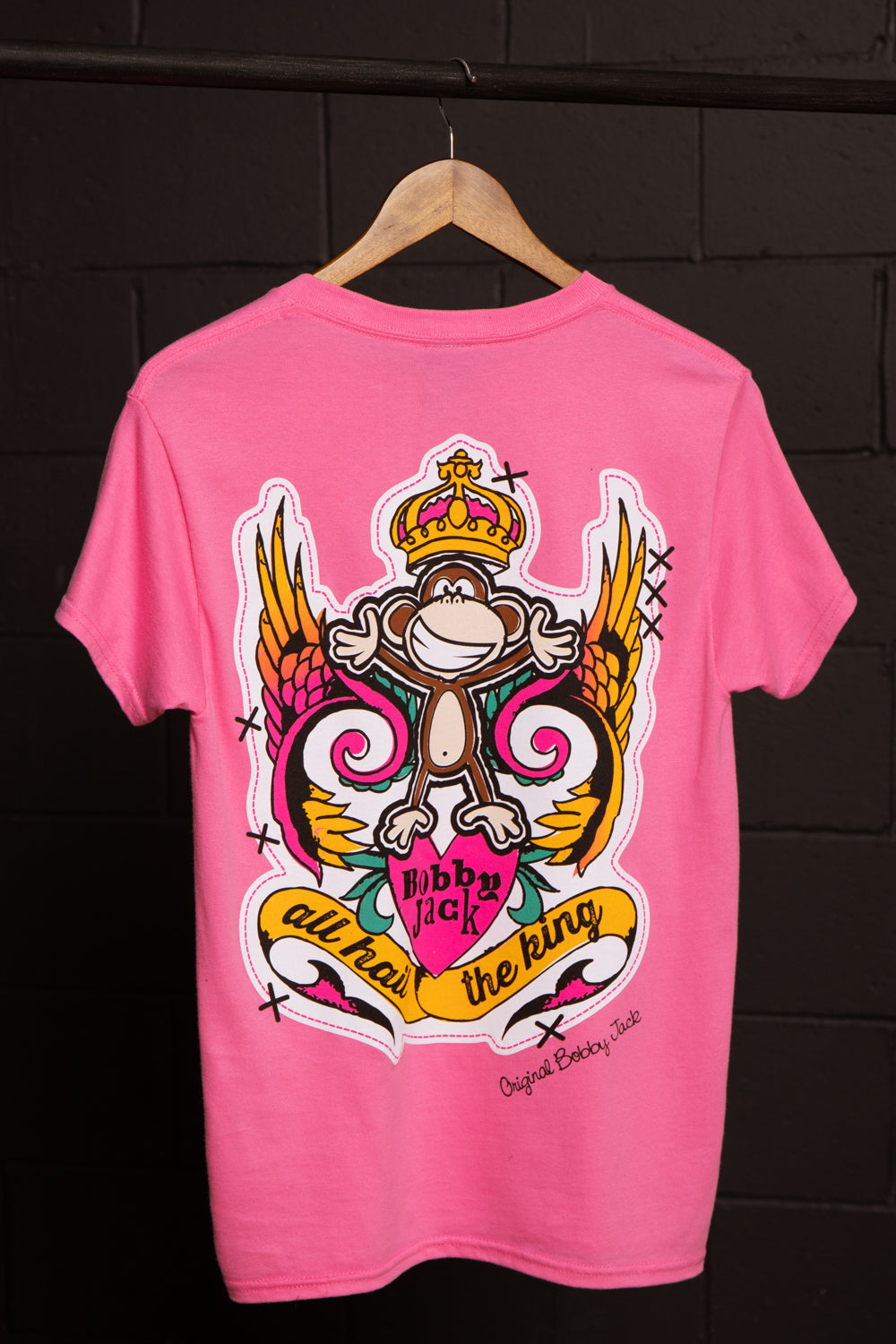 King-Limited Unisex T-Shirt - Pink