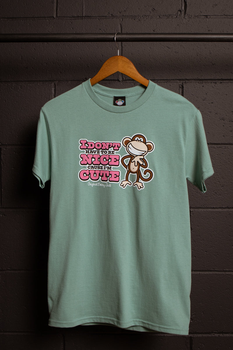 I'm Cute - Bobby Jack Unisex T-Shirt -Aqua — image 4