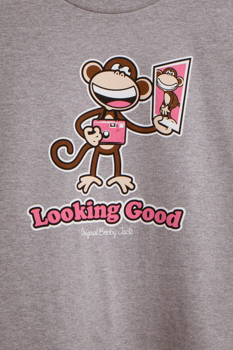 Looking Good - Bobby Jack Unisex T-Shirt - Heather Grey — image 7