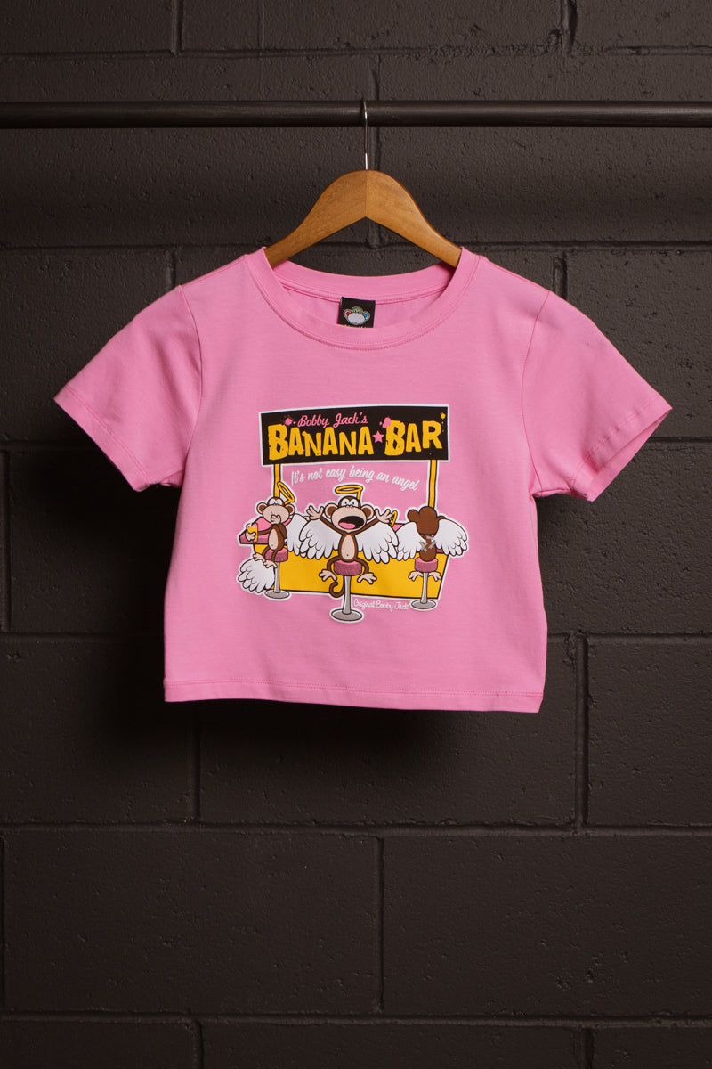 Banana Bar - Bobby Jack Baby Tee - Pink — image 7