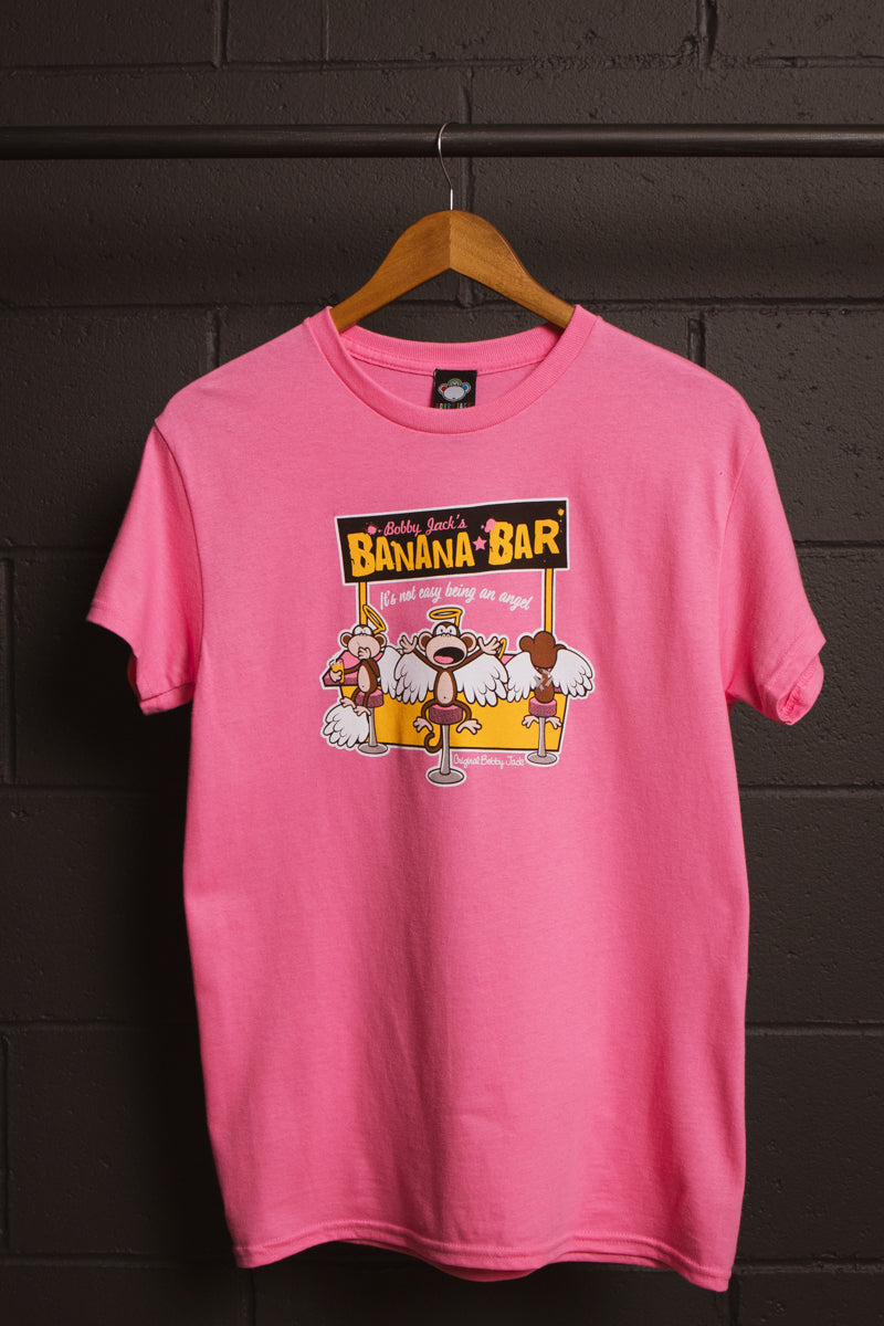 Banana Bar - Bobby Jack Unisex T-Shirt - Pink — image 9