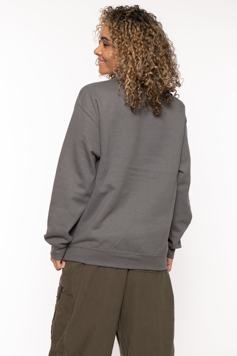 Not Listening - Bobby Jack Crew Sweatshirt - Charcoal — image 7