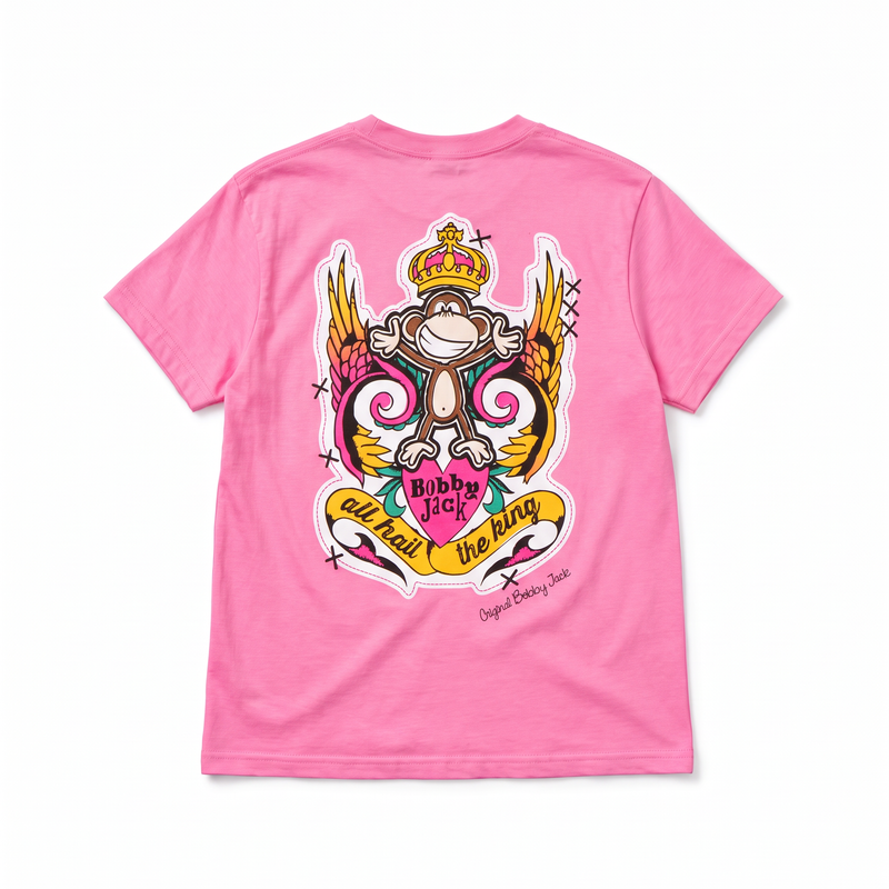 King - Bobby Jack Limited Unisex T-Shirt - Pink