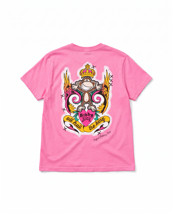 King - Bobby Jack Limited Unisex T-Shirt - Pink