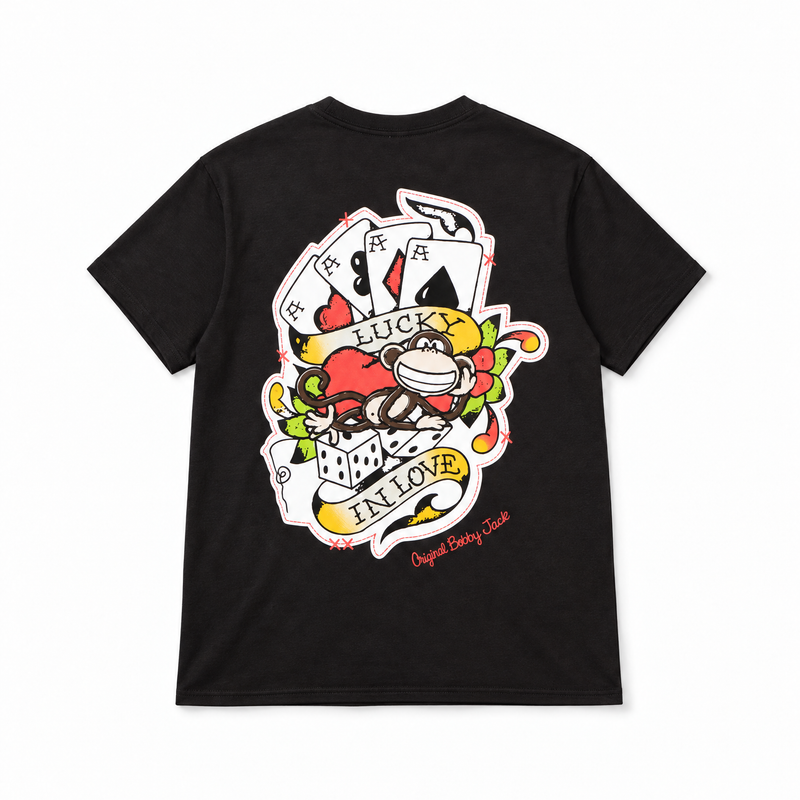 Lucky - Bobby Jack Limited Unisex T-Shirt - Black