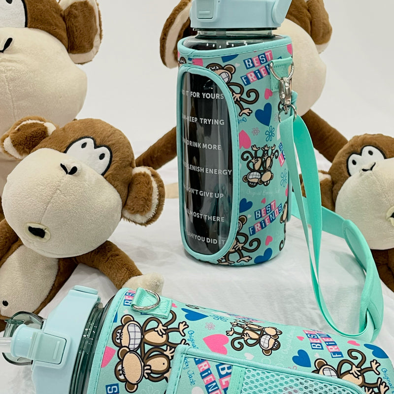 Bobby Jack Best Friends Water Bottle - Mint