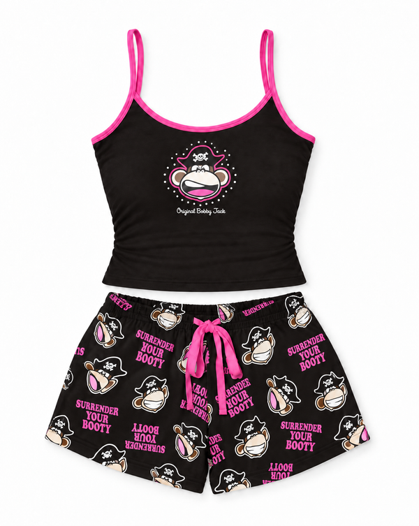 Surrender - Bobby Jack Cami & Shorts Set - Black