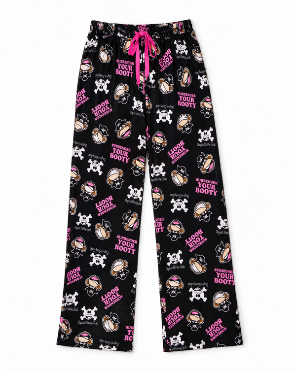 Surrender - Bobby Jack Allover Pajama Pants - Black