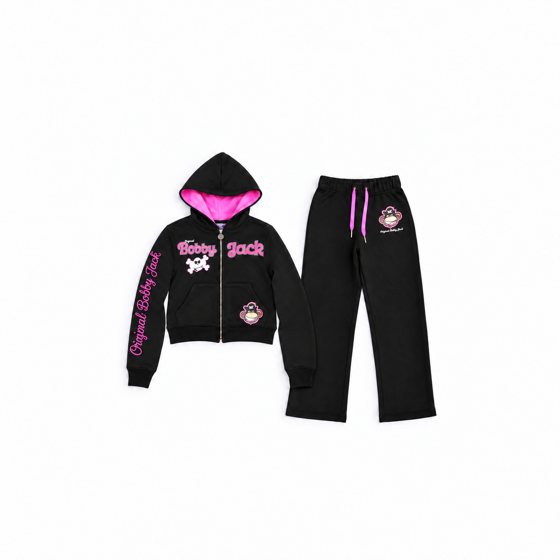 Bobby Jack Hoodie & Pants Set - Surrender - Black — image 1