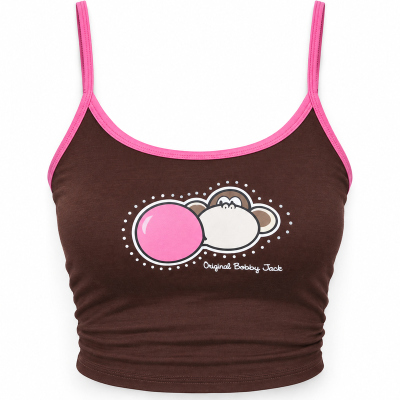 Don't Burst - Bobby Jack Cami Pajama Tank - Brown
