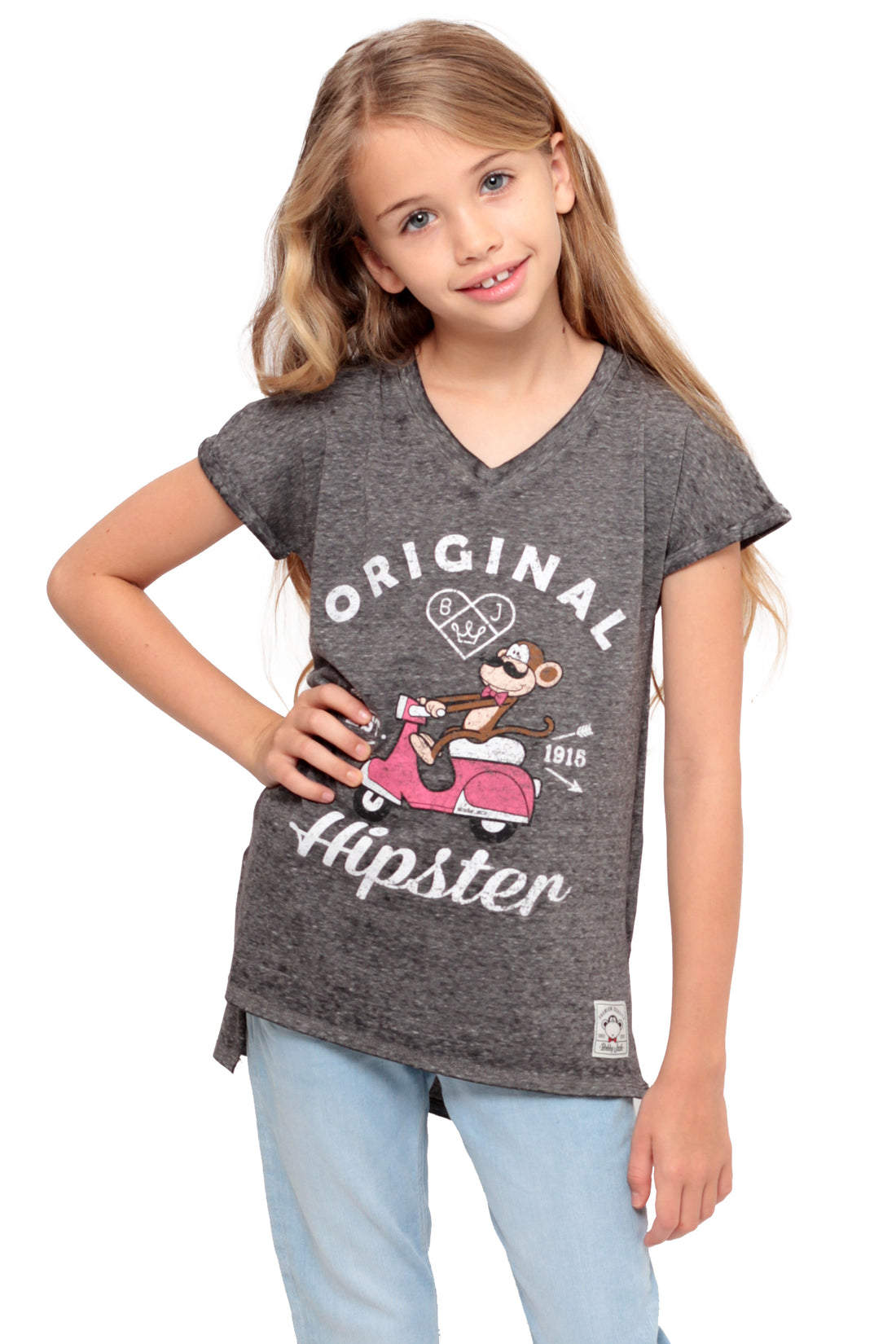 Original Hipster | Dolman Top - Charcoal — image 2