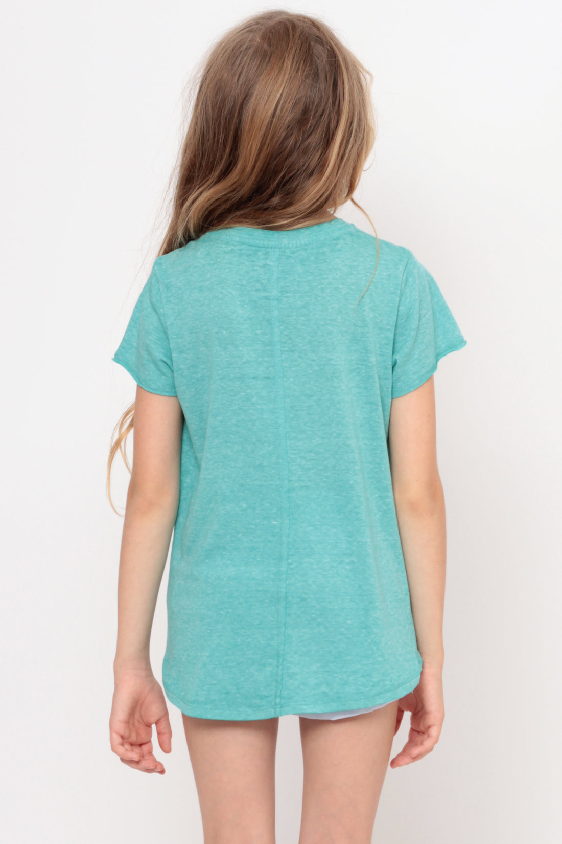 Always Looking Good | Crop Top - Aqua — image 4