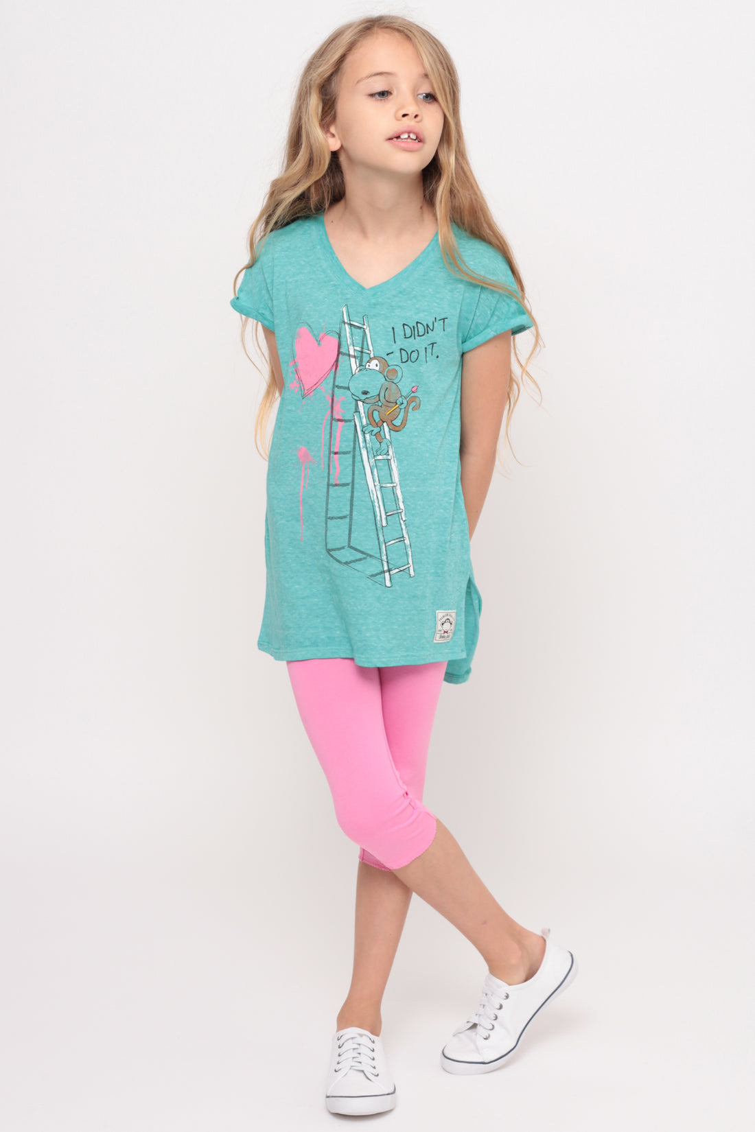 I Didn't Do It | Dolman Top -Aqua — image 5