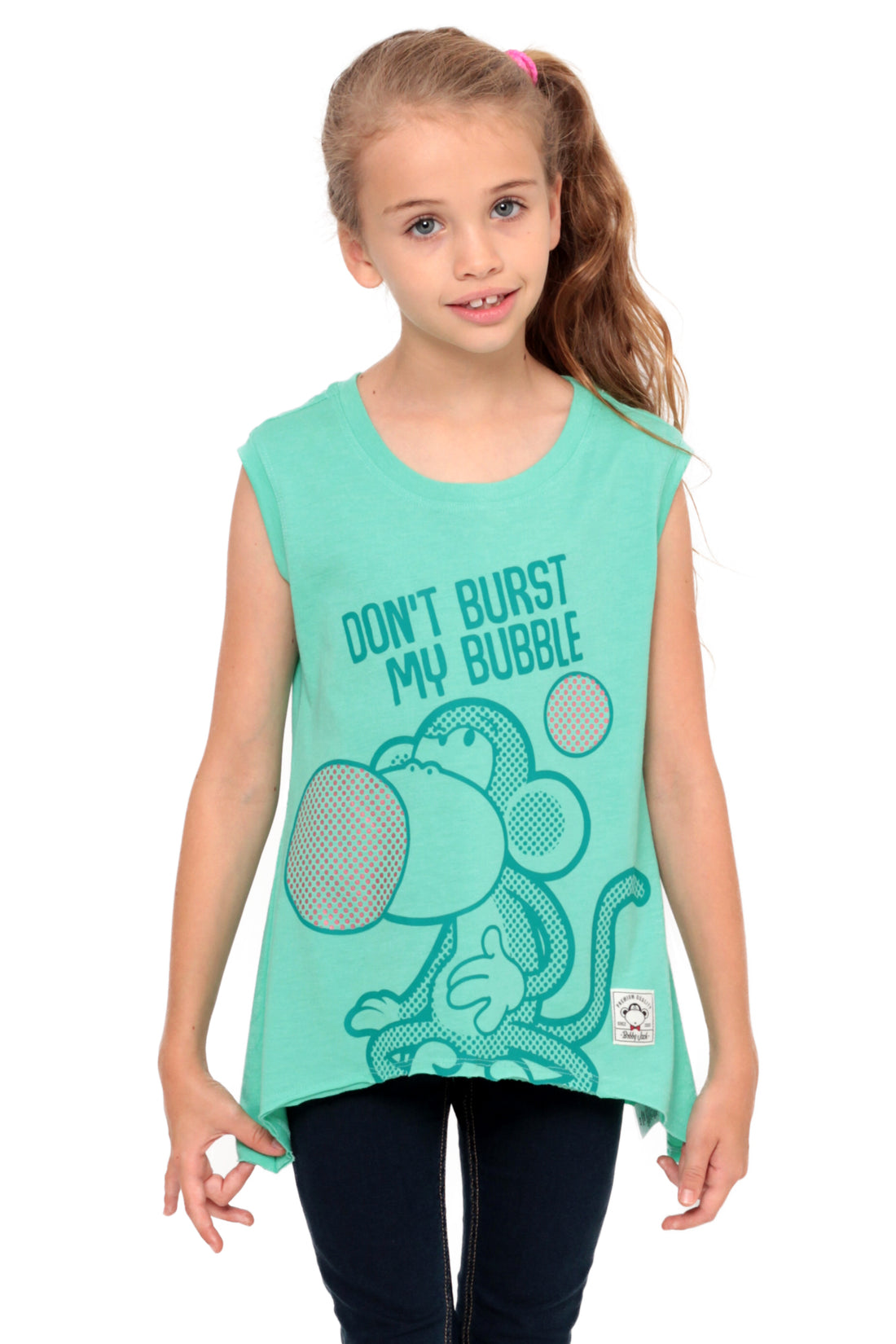 Don't Burst My Bubble | Muscle Top - Mint — image 2