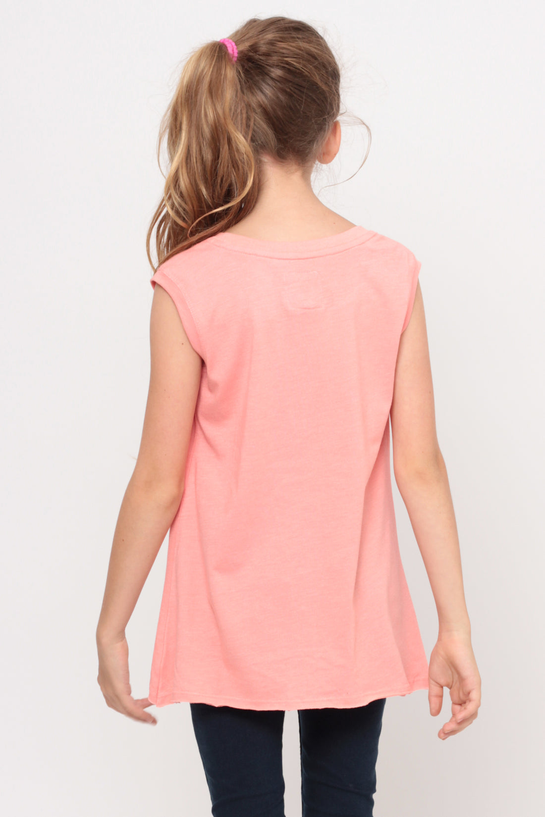 Shine And Smile | Muscle Top - Coral — image 3