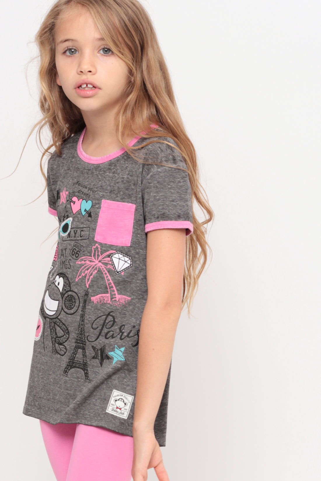 Jetsetter | Pocket Ringer Top - Charcoal — image 6