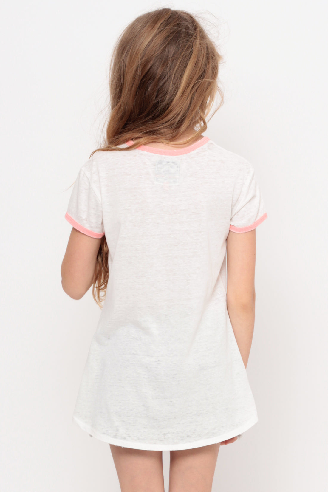 Crazy Words | Pocket Ringer Top - Ivory — image 3