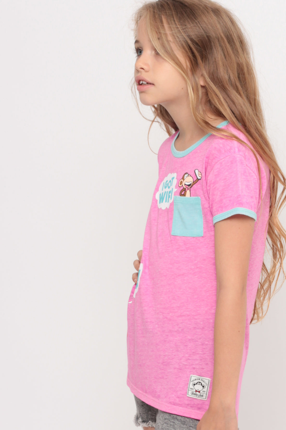 I Got Wifi | Pocket Ringer Top - Pink — image 6