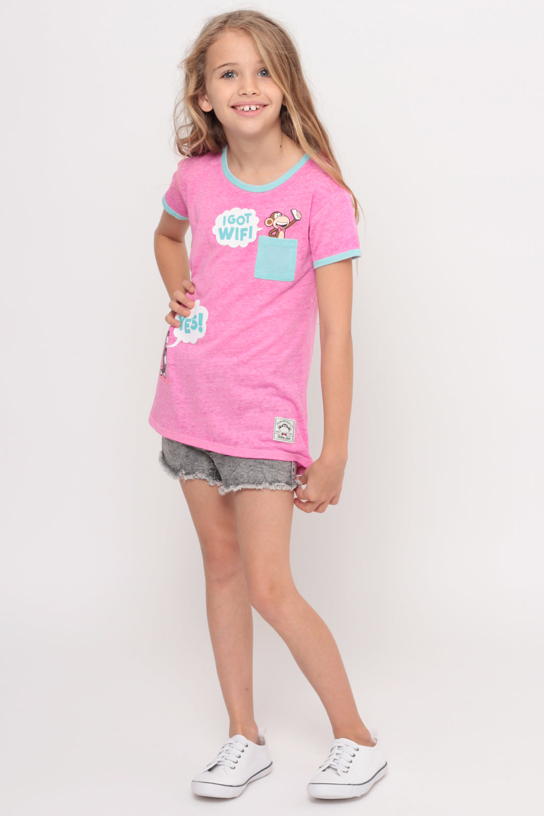 I Got Wifi | Pocket Ringer Top - Pink — image 5