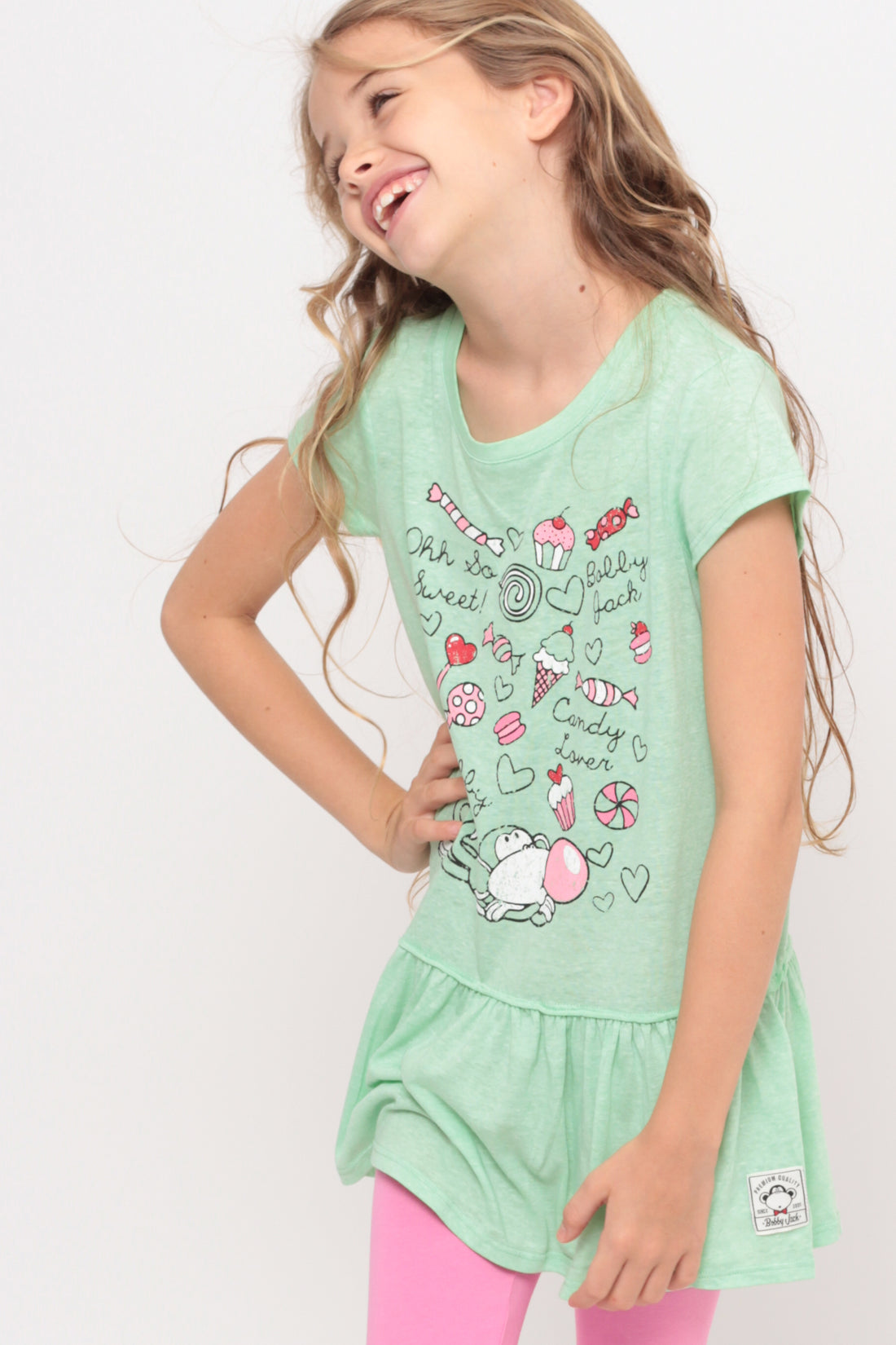 Sweet And Fun | Ruffle Bottom Top - Mint — image 5