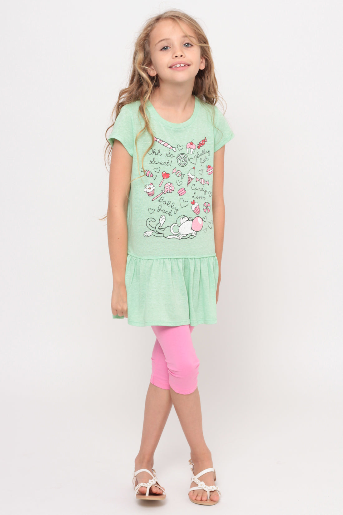 Sweet And Fun | Ruffle Bottom Top - Mint — image 6