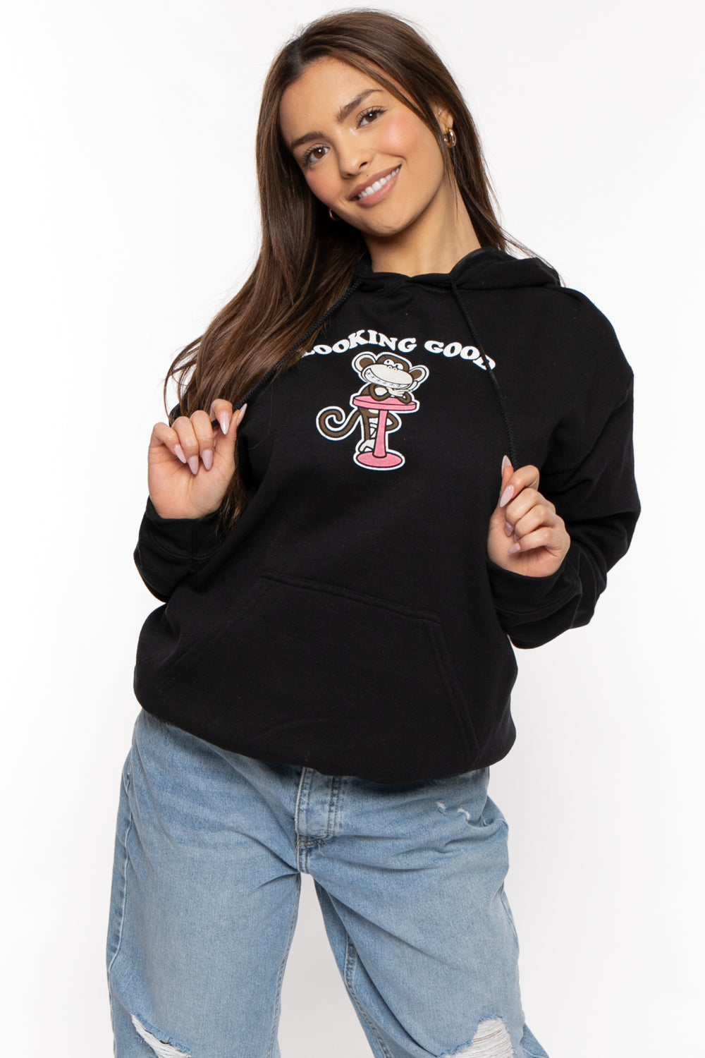Looking Good- Bobby Jack Hoodie - Black — image 3