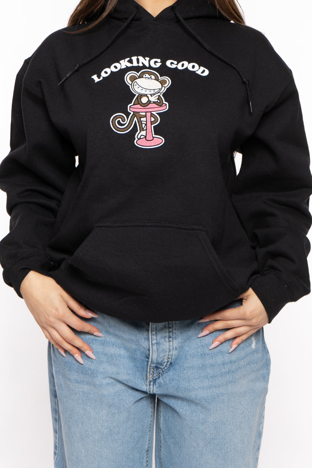 Looking Good- Bobby Jack Hoodie - Black — image 5