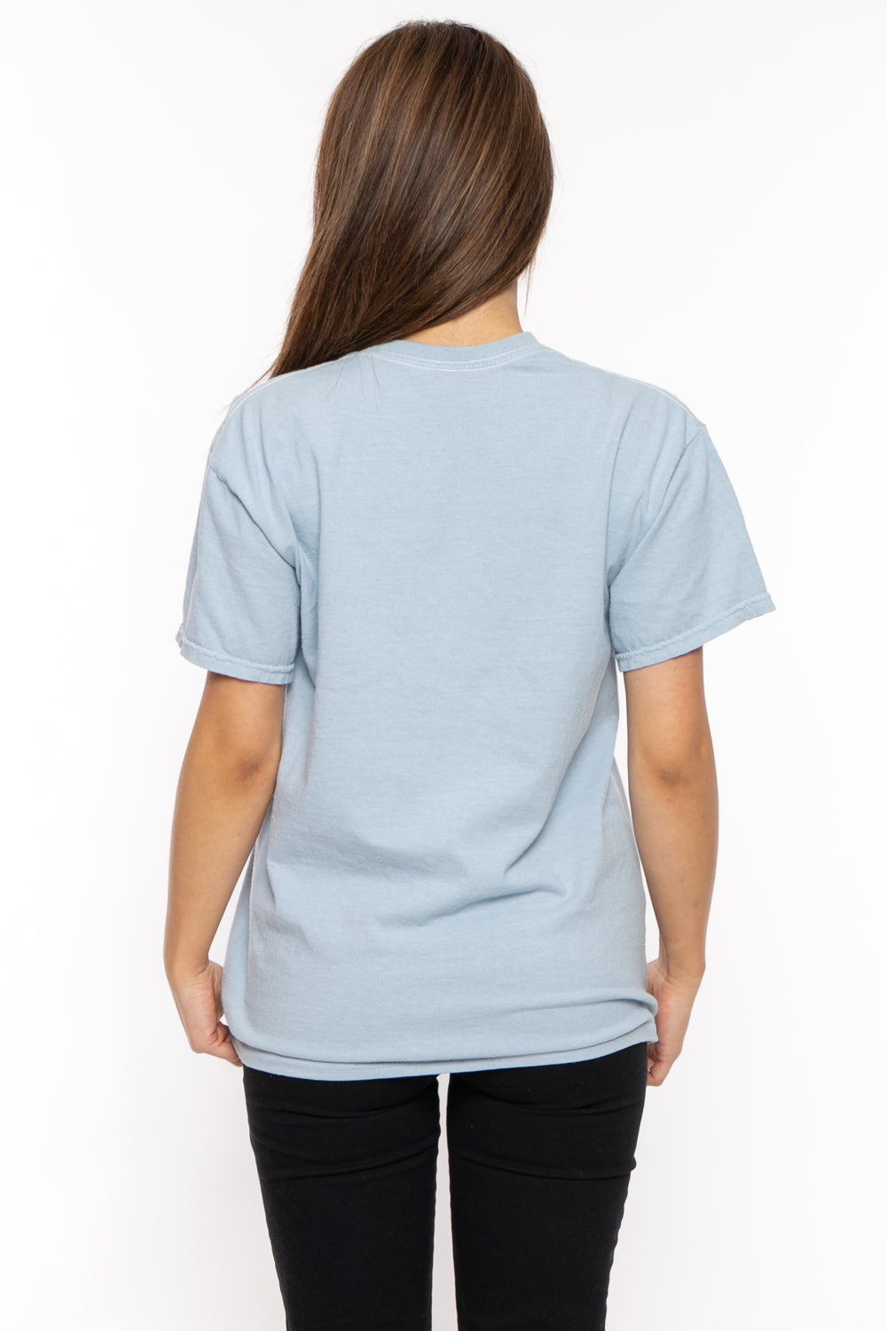 Looking Good - Bobby Jack Garment-Dyed Boyfriend T-Shirt - Blue — image 7