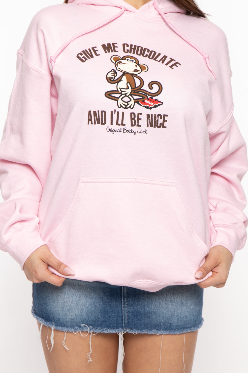 Give Me Chocolate - Bobby Jack Hoodie - Pink — image 5